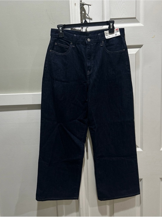 Uniqlo Denim - Uniqlo Women’s High Rise Wide Leg Straight Jeans Size 28 NWT